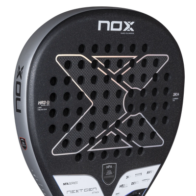 NOX NEXTGEN  PRO  ATTACK  3K NFA SERIES 2025 PADEL RACKET