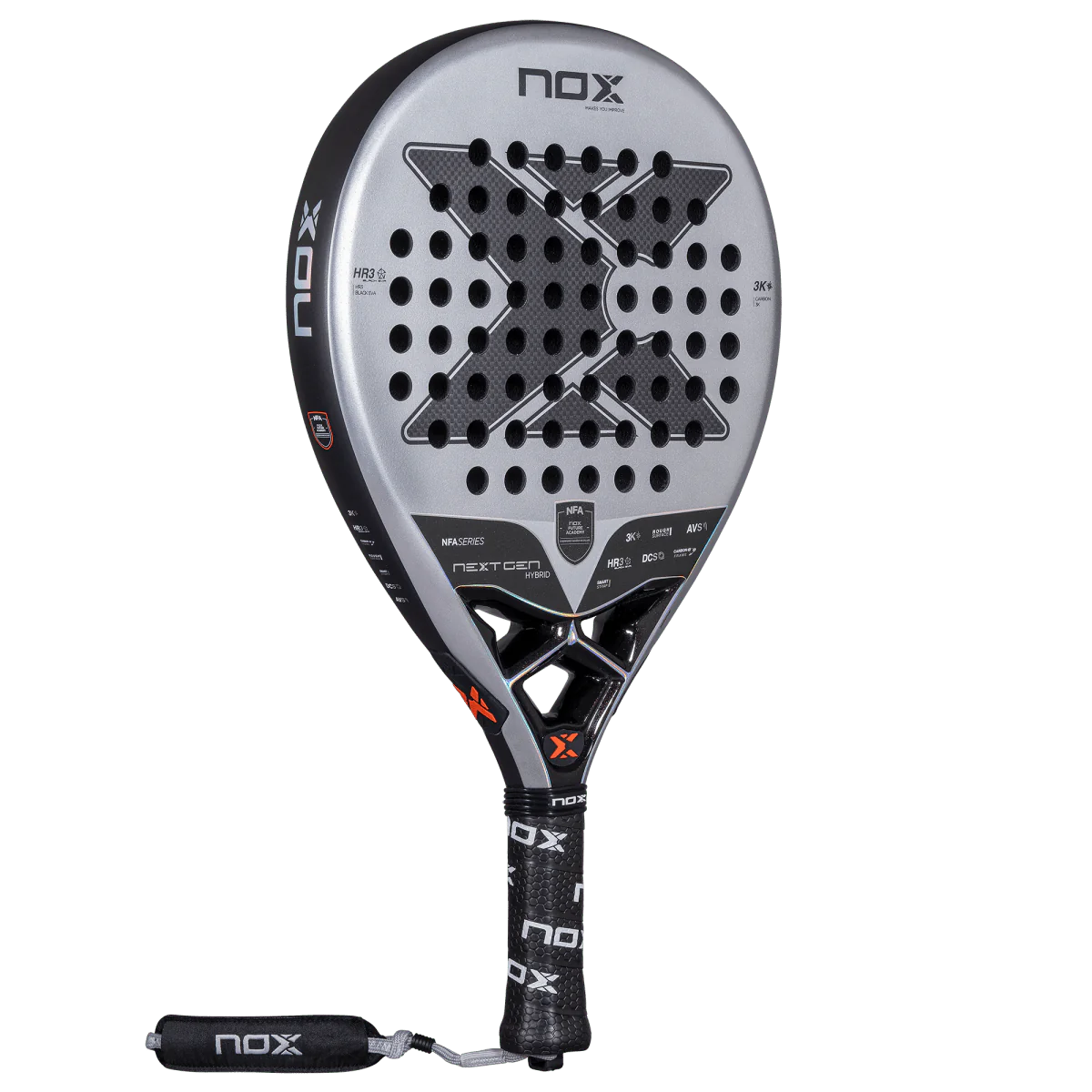 NOX NEXTGEN PRO HYBRID 3K NFA SERIES 2025 PADEL RACKET