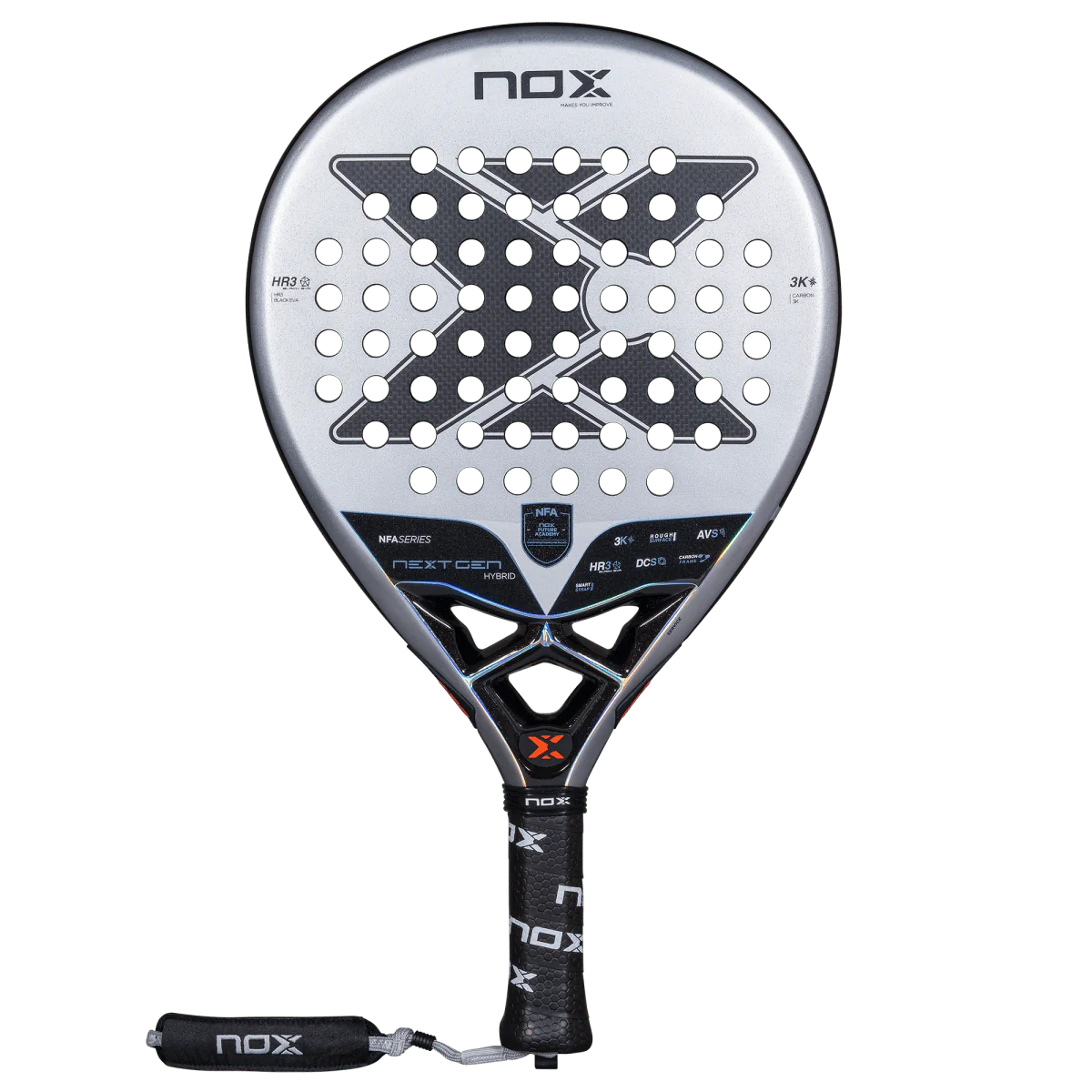 NOX NEXTGEN PRO HYBRID 3K NFA SERIES 2025 PADEL RACKET