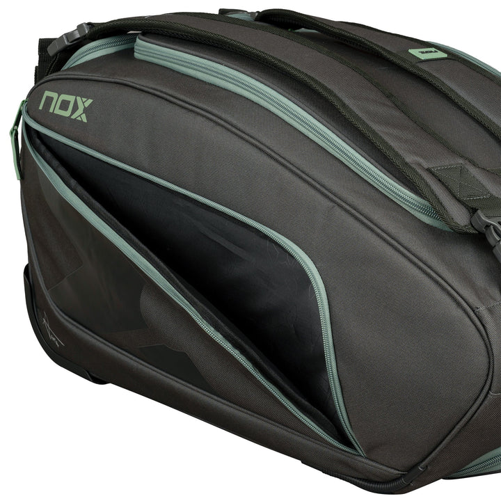 NOX AT10 COMPETITION TROLLEY BACKPACK BLACK/GREEN
