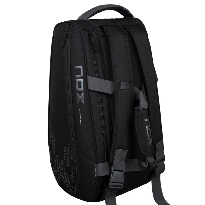 NOX  STREET SERIES BLACK-GREY RACKET BAG
