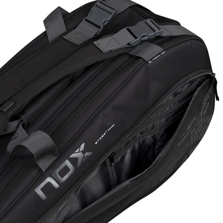 NOX  STREET SERIES BLACK-GREY RACKET BAG