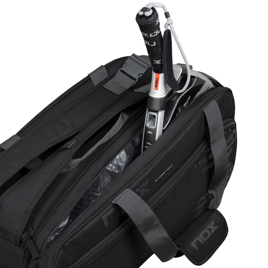 NOX  STREET SERIES BLACK-GREY RACKET BAG