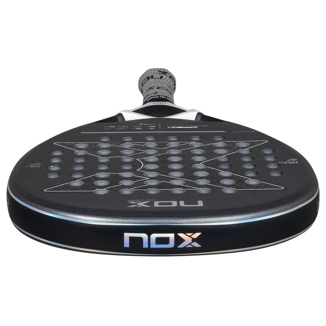 NOX QUATUM 12K CARBON 2025 PADEL RACKET