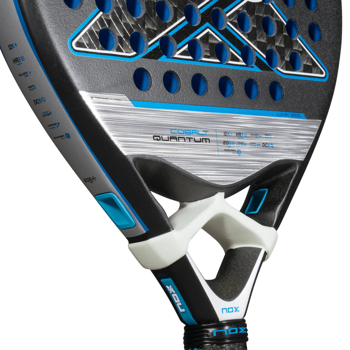 NOX QUATUM 12K COBALT 2025 PADEL RACKET