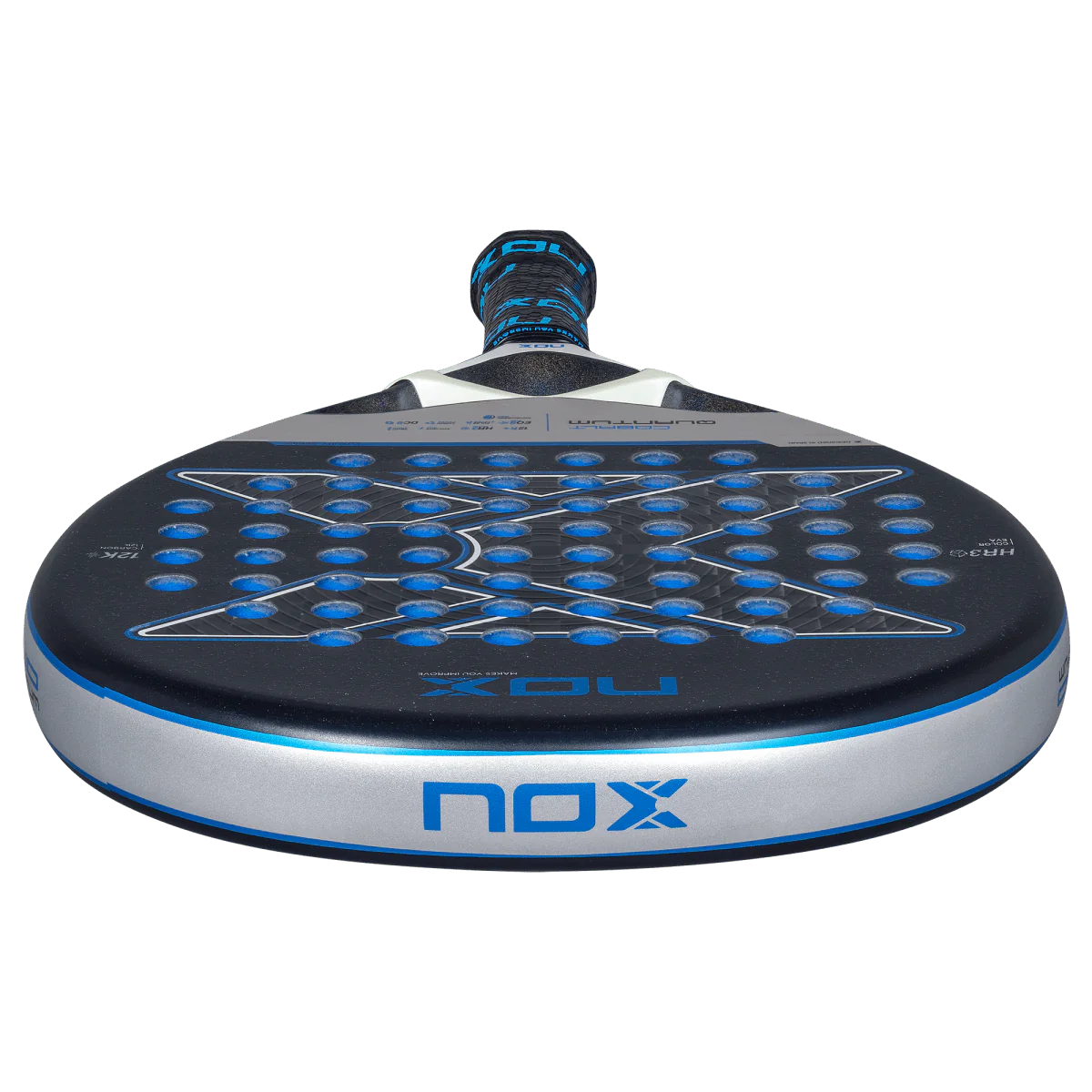 NOX QUATUM 12K COBALT 2025 PADEL RACKET