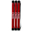 Nox Padle and tennis ball collector tubes (3 units)-ball collector-NOX-Casas Padel
