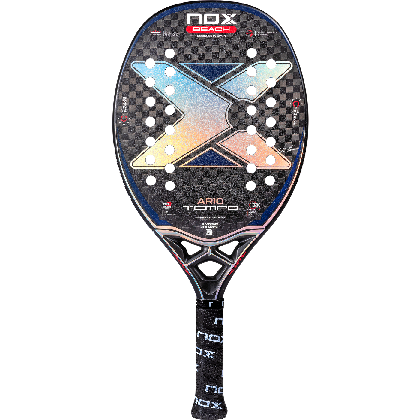 NOX AR10 Tempo Antomi Ramos Beach Tennis Racket
